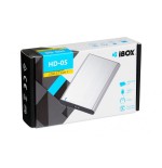 I-box caja externa usb 3.1 gen.1 para disco duro/ssd 2.5  hd-05 plata
