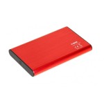 I-box caja externa usb 3.1 gen.1 para disco duro/ssd 2.5  hd-05 rojo