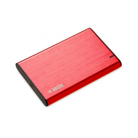 I-box caja externa usb 3.1 gen.1 para disco duro/ssd 2.5  hd-05 rojo