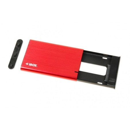 I-box caja externa usb 3.1 gen.1 para disco duro/ssd 2.5  hd-05 rojo