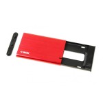 I-box caja externa usb 3.1 gen.1 para disco duro/ssd 2.5  hd-05 rojo