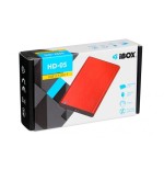 I-box caja externa usb 3.1 gen.1 para disco duro/ssd 2.5  hd-05 rojo