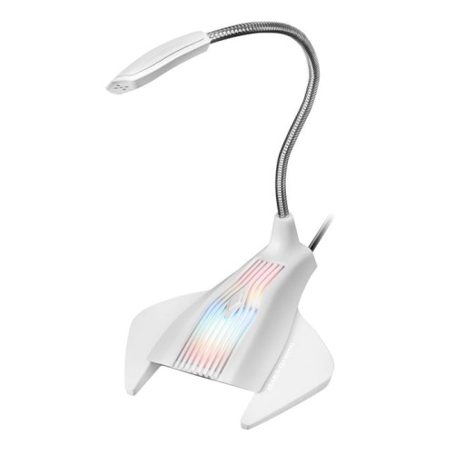 Micrófono mars gaming mmicw usb 2.0 blanco