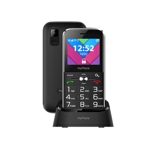 Telefono movil myphone halo c black 2.2" negro