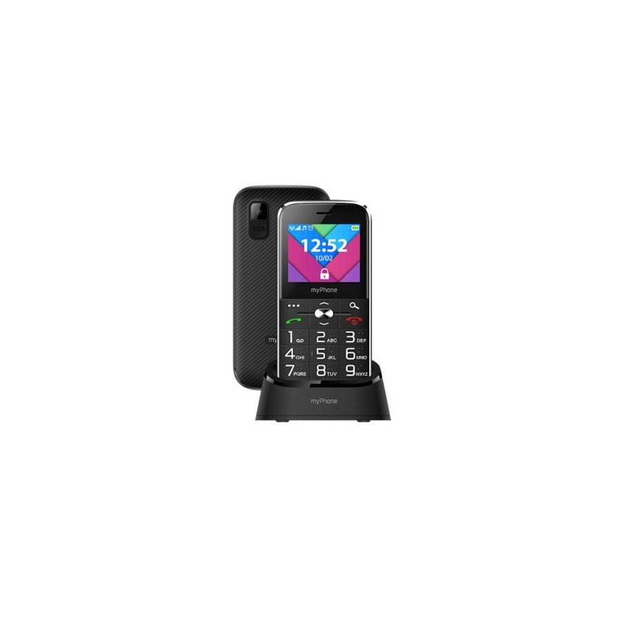 Telefono movil myphone halo c black 2.2" negro