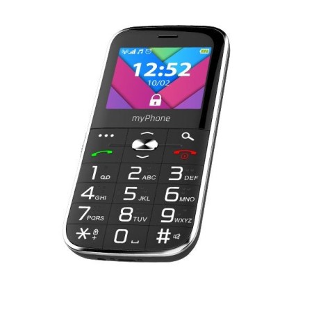 Telefono movil myphone halo c black 2.2" negro