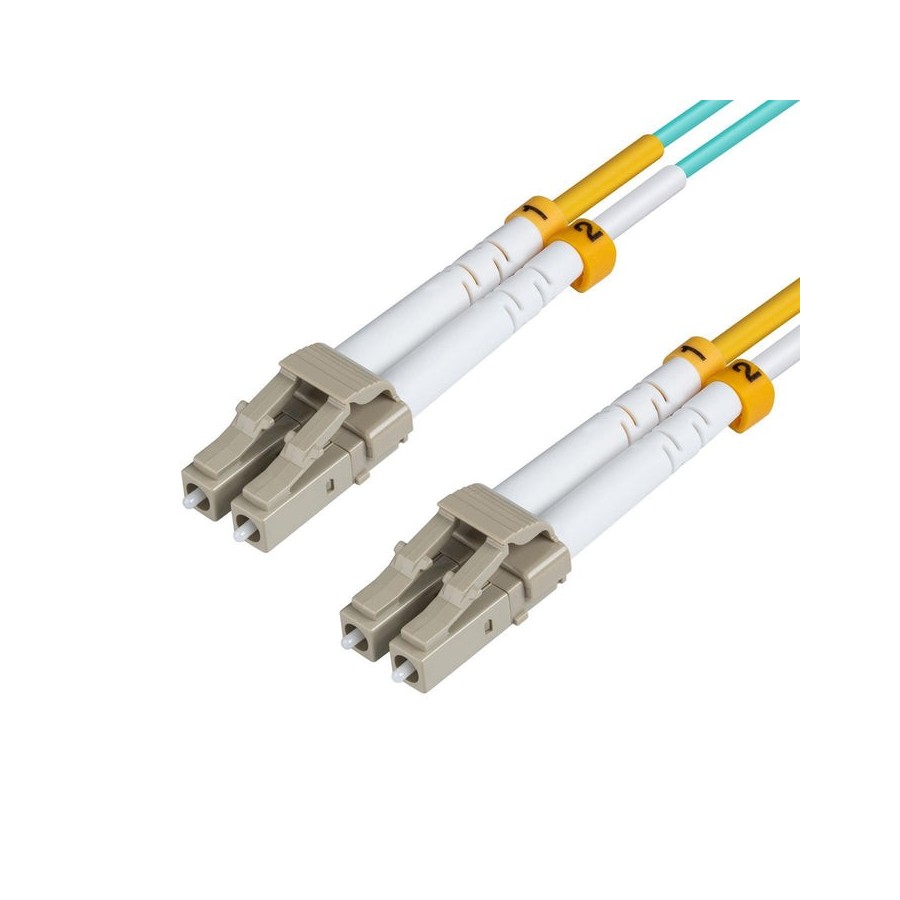 Microconnect lc/pc-lc/pc 10m 50/125 mm cable de fibra optica naranja