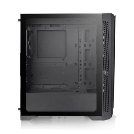 Caja pc thermaltake torre atx h350 tg rgb negro cristal templado/1xvent 120mm incluido ca-1r9-00m1wn-00