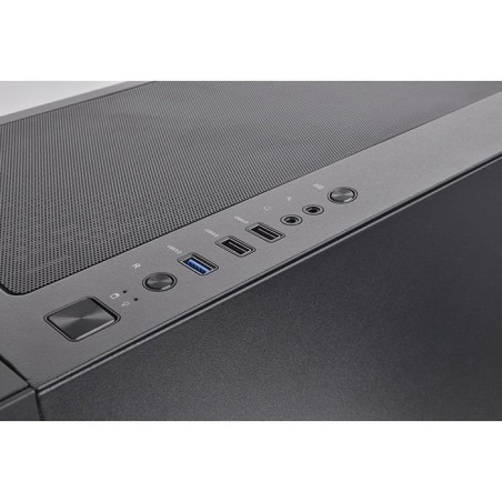 Caja pc thermaltake torre atx h350 tg rgb negro cristal templado/1xvent 120mm incluido ca-1r9-00m1wn-00