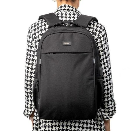 Nilox mochila 15 6 style negro