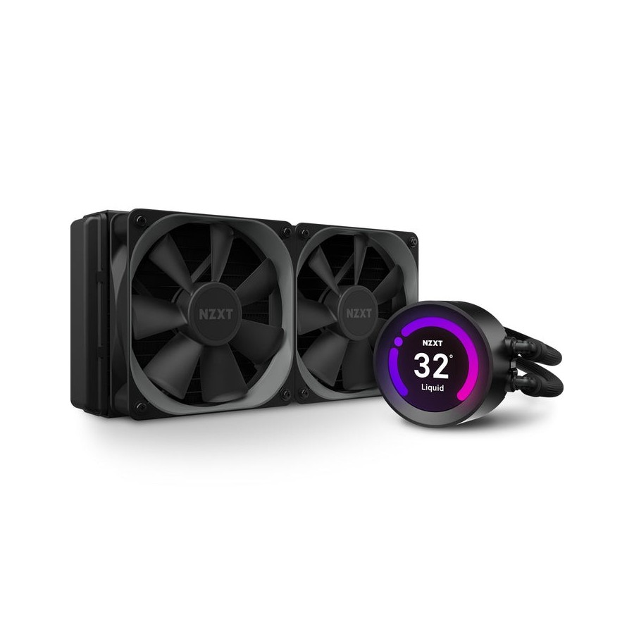 Refrigerador liquido cpu nzxt kraken z53 (240mm) rgb personalizable rl-krz53-01