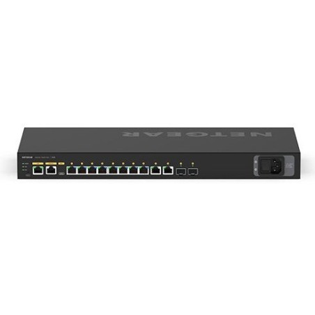 Netgear m4250-10g2f gestionado l2/l3 gigabit ethernet (10/100/1000) negro 1u energía sobre ethernet (poe)