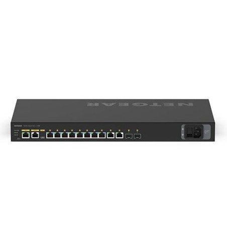 Netgear 12-port av line m4250-10g2xf-poe++ 8x1g utra90 poe++ 802.3bt 720w 2x1g 2xsfp+ managed switch