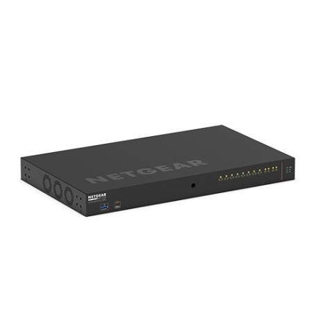 Netgear 12-port av line m4250-10g2xf-poe++ 8x1g utra90 poe++ 802.3bt 720w 2x1g 2xsfp+ managed switch
