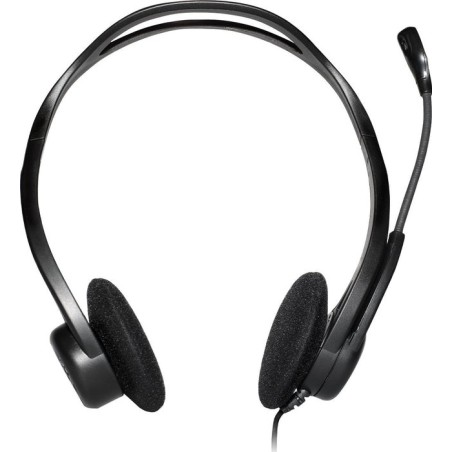 Logitech auriculares + micro pc960m stereo usb 981-000100