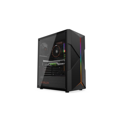 Caja pc krux astral gaming atx negra