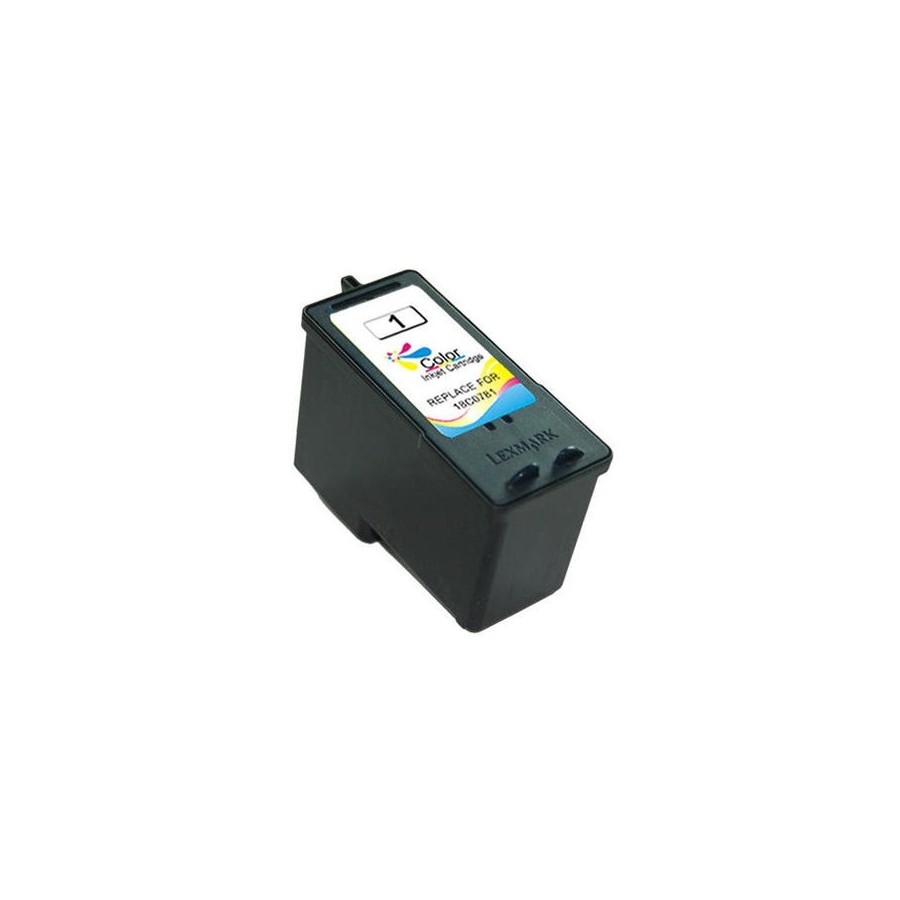 Tinta remanufacturado para lexmark 1 tricolor  18cx781e