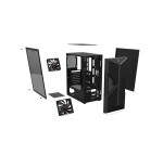 Caja pc krux astral gaming atx negra