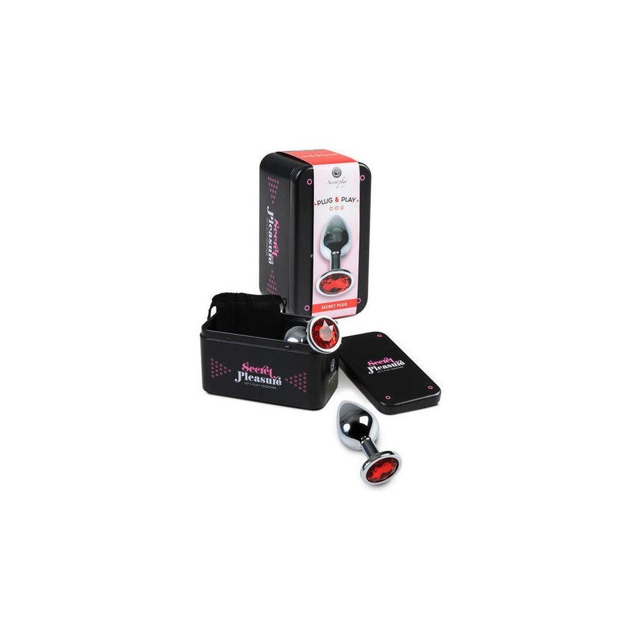 Secretplay - anal plug rojo m