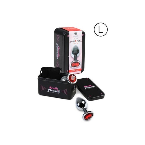 Secretplay - plug anal rojo l