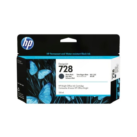 Hp 728 negro mate cartucho de tinta original - 3wx25a