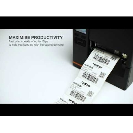 Brother impresora industrial de etiquetas de transferencia trmica tj4021tn