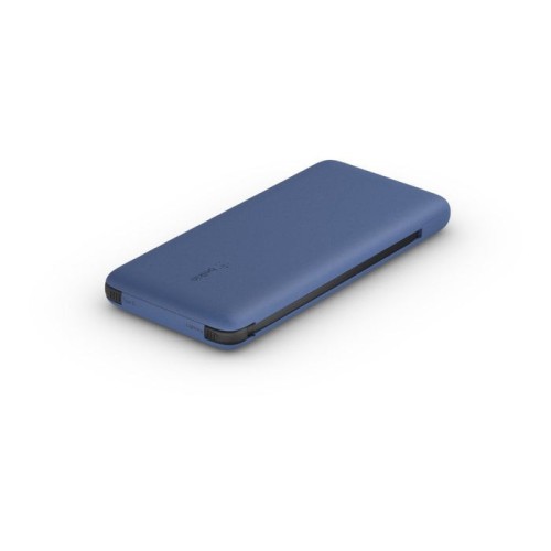 Belkin bateria externa con cables integrados 10k pd (usb-c y lightning)