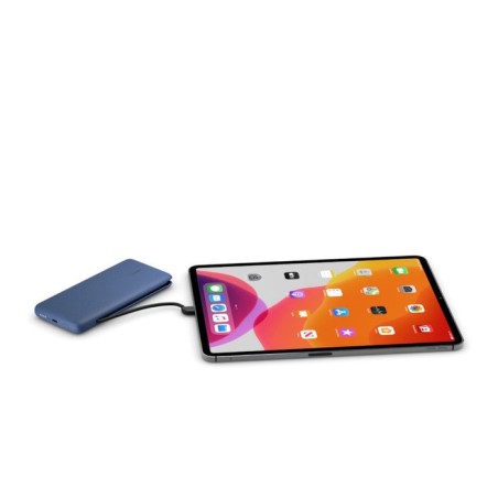 Belkin bateria externa con cables integrados 10k pd (usb-c y lightning)