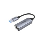 Adaptador unitek usb a rj45 gris u1309a
