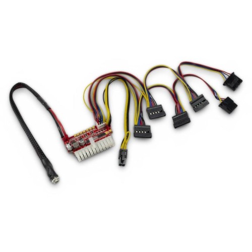 Fuente de alimentación inter-tech mini-itx psu 200w nas dc/dc, 20x63x40mm retail