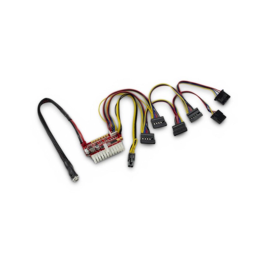 Fuente de alimentación inter-tech mini-itx psu 200w nas dc/dc, 20x63x40mm retail