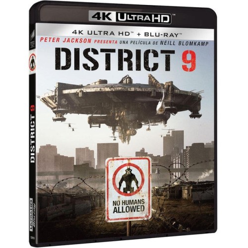 Pelicula district 9 (4k uhd + bd) blu-ray