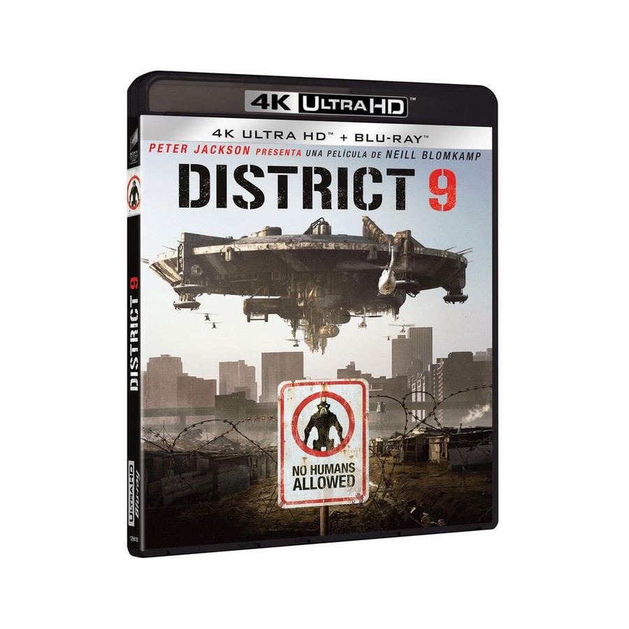 Pelicula district 9 (4k uhd + bd) blu-ray