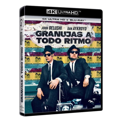Pelicula granujas a todo ritmo (4k uhd + bd) blu-ray