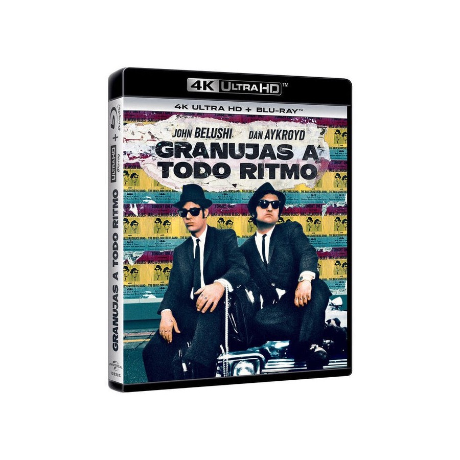 Pelicula granujas a todo ritmo (4k uhd + bd) blu-ray