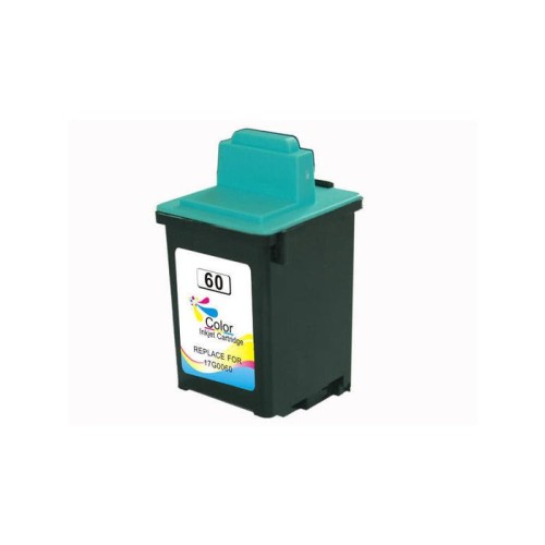 Tinta remanufacturado para lexmark 60 tricolor  17g0060e