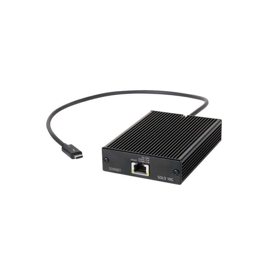 Adaptador lan sonnet solo 10g tb3 a 10gb base-t,