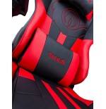 Talius silla vipper gaming black/orange, 4d, butterfly, base metal, ruedas 60mm nylon, gas clase 4, 2 almo