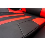 Talius silla vipper gaming black/orange, 4d, butterfly, base metal, ruedas 60mm nylon, gas clase 4, 2 almo