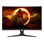 Monitor aoc 23.6" c24g2ae gaming curvo  full hd/ multimedia/ negro
