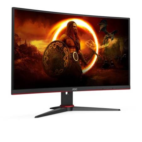Monitor aoc 23.6" c24g2ae gaming curvo  full hd/ multimedia/ negro