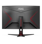 Monitor aoc 23.6" c24g2ae gaming curvo  full hd/ multimedia/ negro