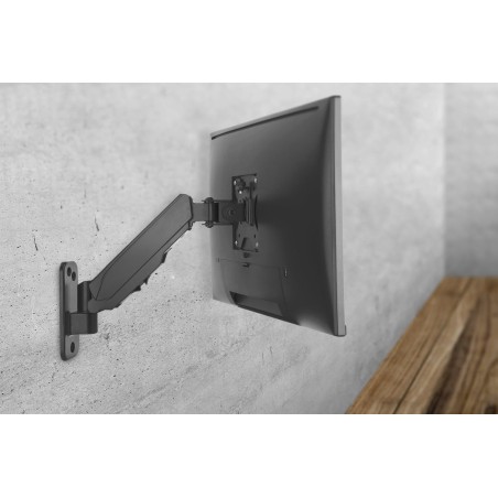 Digitus soporte monitor montaje en pared con gaspresor 17-32in 8kg