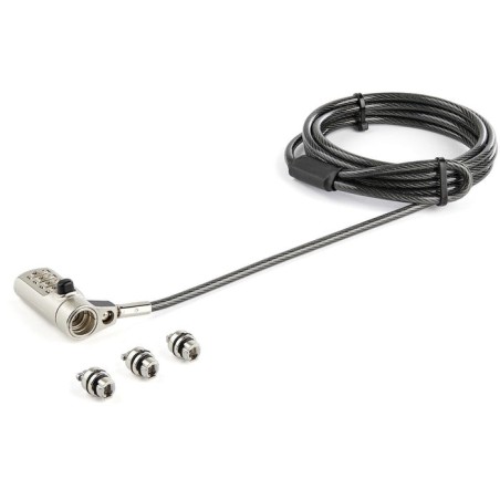 Cable de seguridad k-slot nano 2 m (6.6 ft.) laptop cable lockcabl 4-digit k-slot nano wedge