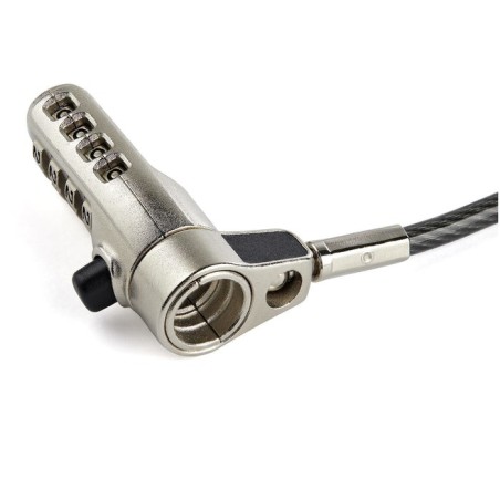 Cable de seguridad k-slot nano 2 m (6.6 ft.) laptop cable lockcabl 4-digit k-slot nano wedge