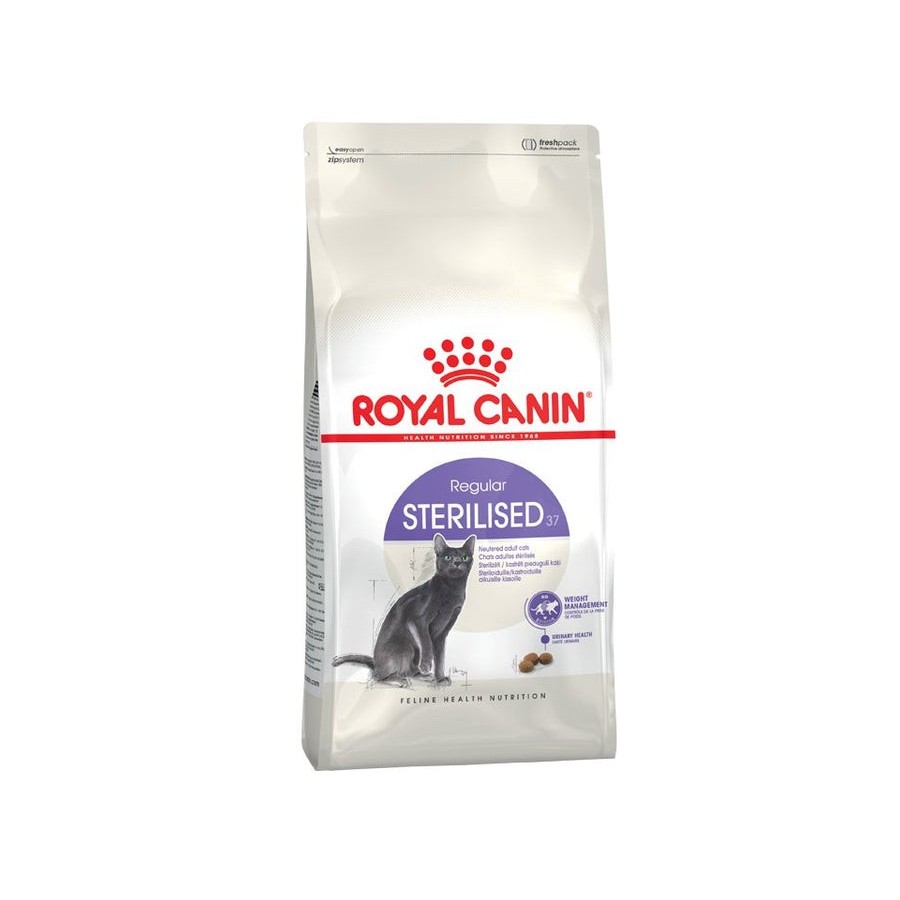 Royal canin sterilised 37 cats dry food adult poultry 400 g