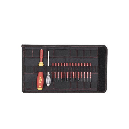 Wiha destornillador con portapuntas electric slimvario starter set 36068