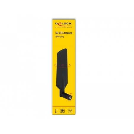 Delock antena 5g lte macho sma -1 - 3 dbi omnidireccional