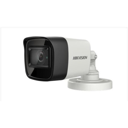 Cámara minibullet 4en1 8mp 2.8mm ir30m ip67 hikvision