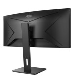 Monitor profesional curvo aoc cu34p2a 34'/ wqhd/ multimedia/ negro